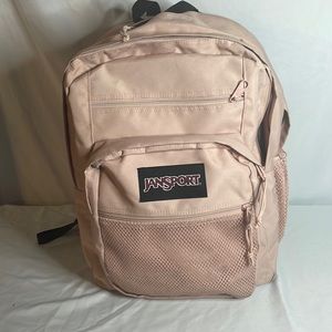 6 pocket light pink Jansport backpack